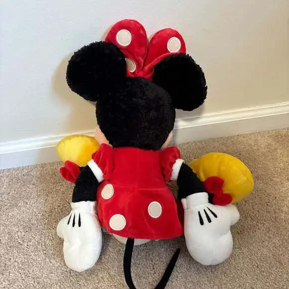 Authentic Disneyland Disney World Stuffed Minnie Mouse 24" Tall - Picture 5 of 6
